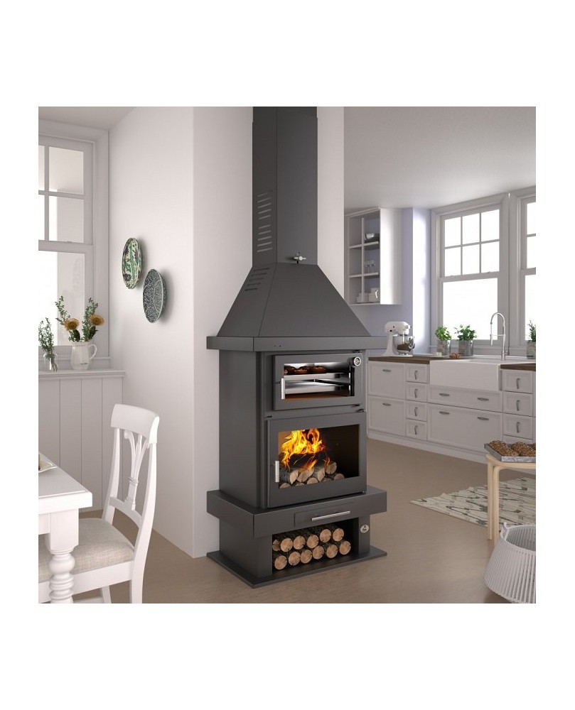 FM CHIMENEA C-100-H 1,427.80 Opcional Interior con vermiculita Cristal