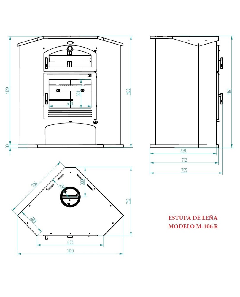 ESTUFA M-106 R