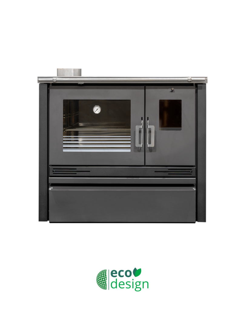 Cocina a leña ME16 BLACK PV