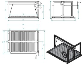 Graella elevable BF90