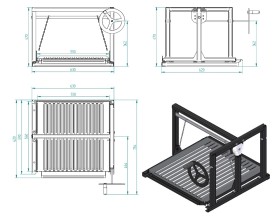 Graella elevable BF70