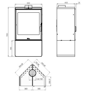 Atlantic 613 R oven