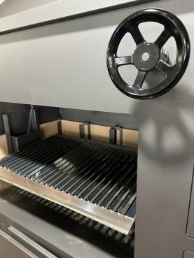Oven - Barbecue with Argentine grill 170 Metal ovens and barbecues ...