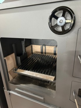 Oven - Barbecue with Argentine grill 140 Metal ovens and barbecues ...
