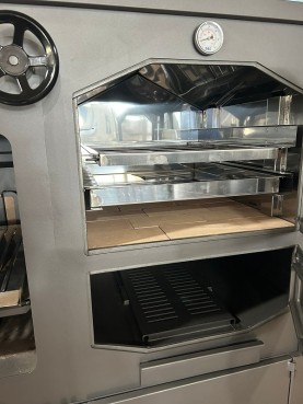 Horno - Barbacoa con parrilla argentina y con base 140 Hornos y bar...