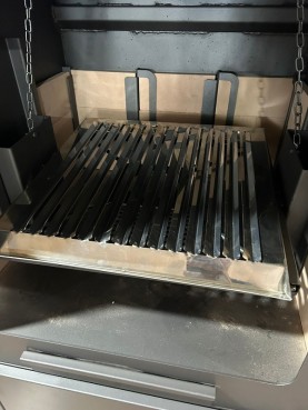 Oven - Barbecue with Argentine grill and base 140 Metal ovens and b...