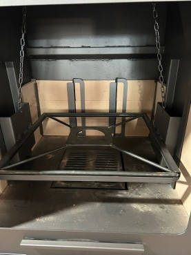 Oven - Barbecue with Argentine grill and base 140 Metal ovens and b...